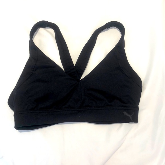 This is a black medium size sports bra! - Picture 1 of 4